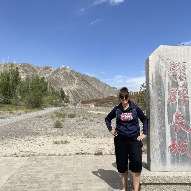 Great Wall at Jiayuguan! ❤️