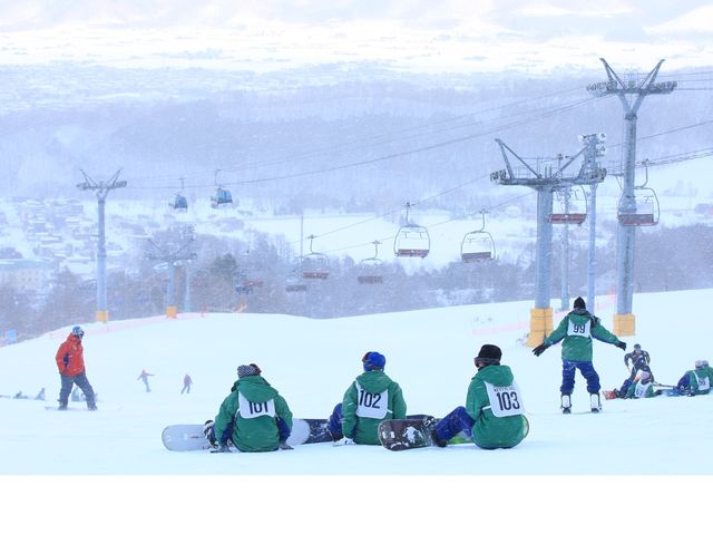 日本北海道富良野滑雪場