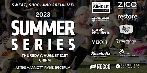 Orangetheory Fitness Summer Series Outdoor Workout 8/31 | Marriott Irvine Spectrum