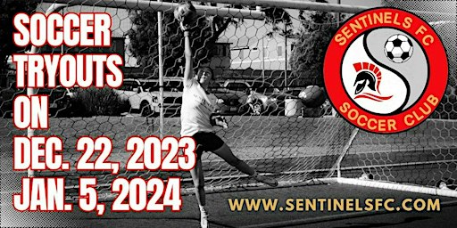 Sentinels FC is holding Soccer Tryouts for Girls (7-18) and Boys (7-16) | Ralph M. Lewis Sports Complex, Citrus Avenue, Fontana, CA, USA