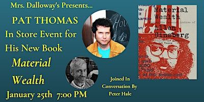 Pat Thomas In Store Appearance For His New Book MATERIAL WEALTH | Mrs Dalloway's