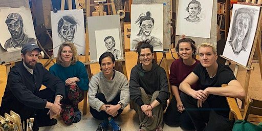 A drawing universe - taster class in drawing with Emma Seach | Burnt Sienna Art School Berlin