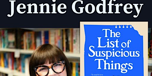 An evening with Jennie Godfrey at Linghams bookshop 19th March | Linghams Booksellers