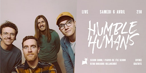 Seguin Sound présente Humble Humans live ! | Seguin Sound
