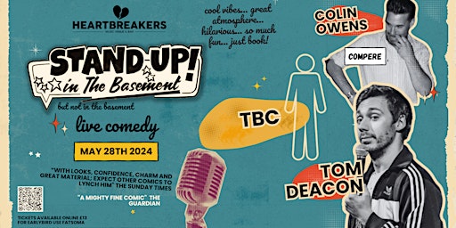 Stand Up in the Basement Comedy | Heartbreakers