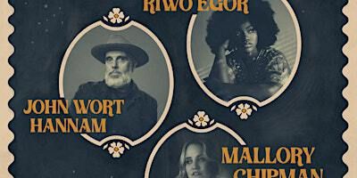 A Songwriter’s Solstice ft. John Wort Hannam, Mallory Chipman, & Riwo Egor | CKUA Radio Network