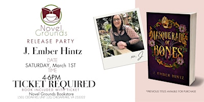Book Signing - Release Party Author J. Ember Hintz | Novel Grounds