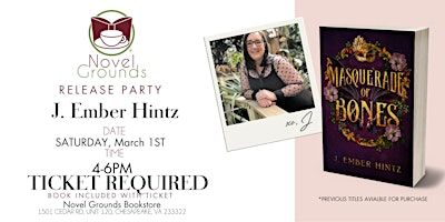 Book Signing - Release Party Author J. Ember Hintz | Novel Grounds