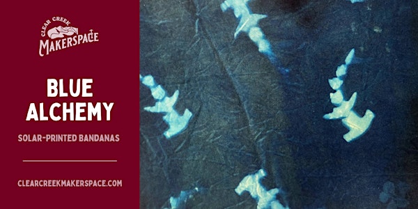 Blue Alchemy: Solar-Printed Bandanas | 9110 W 44th Ave