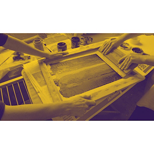 Weekend Workshop: Upcycled Accessible Screenprinting! | Artpace San Antonio