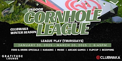 East Bay Cornhole League - Clubwaka Winter Season | 1655 Willow Pass Rd