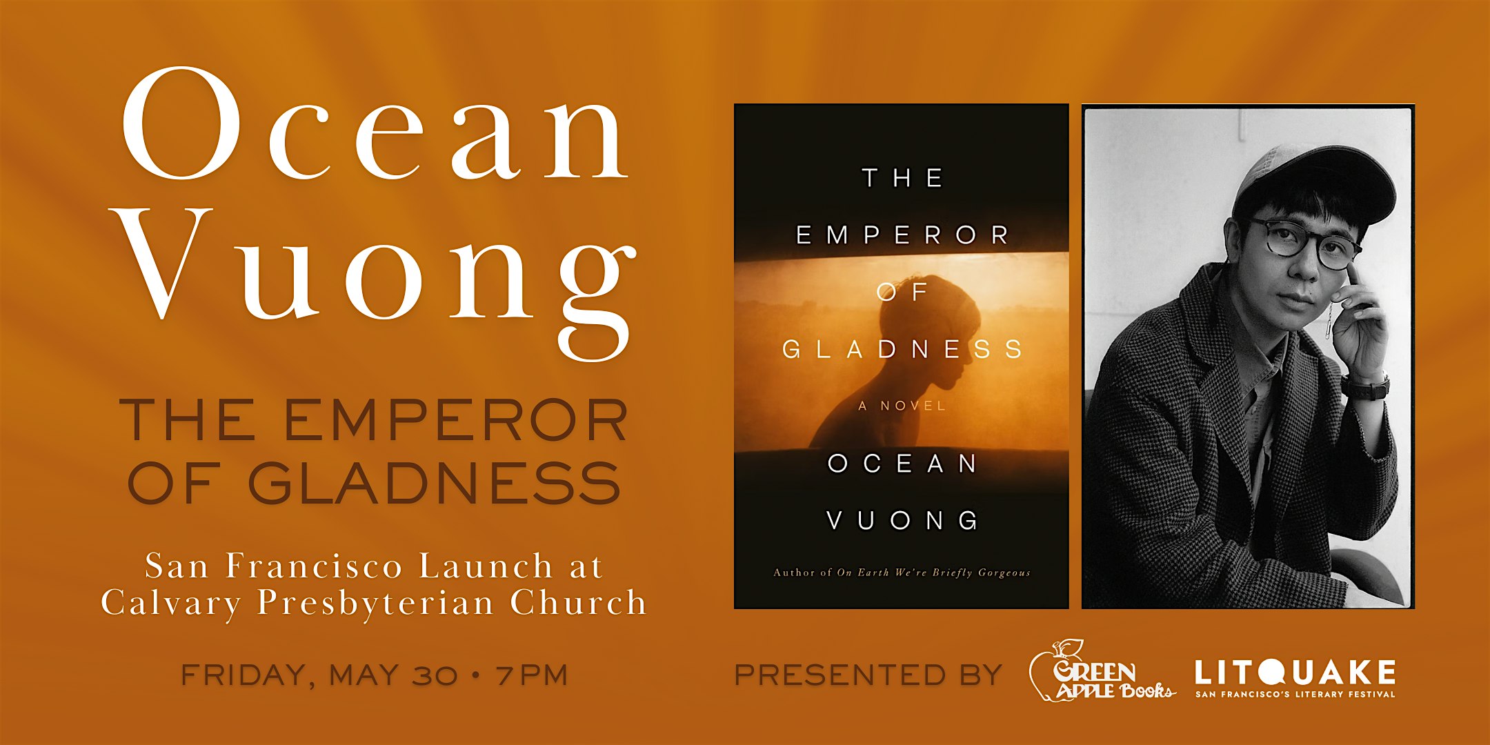 Ocean Vuong: The Emperor of Gladness at Calvary Presbyterian Church | Calvary Presbyterian Church