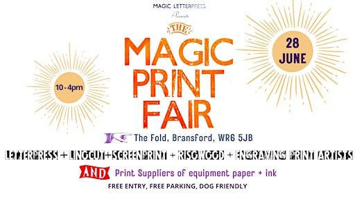 Magic Print Fair Presented by Magic Letterpress | The Fold