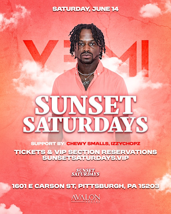 (6/14) Sunset Saturdays | Avalon Social