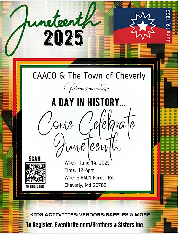 CAACO Juneteenth Celebration | 6401 Forest Rd