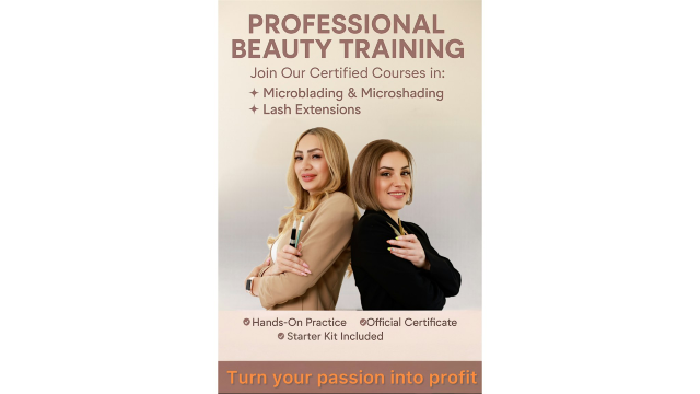 2-Day lash extensions &Microblading course | 5161 Beach Blvd
