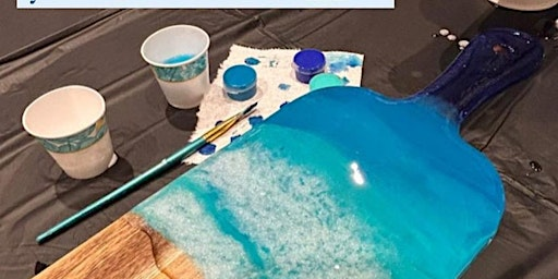 Resin Cutting Board Workshop | Beach House 5317