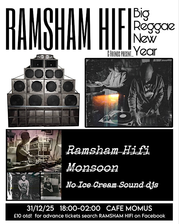 BIG REGGAE NEW YEAR | Café Momus