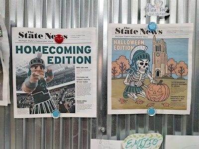 Mid-Michigan Spartans Behind the Scenes at the State News | The State News Media Company