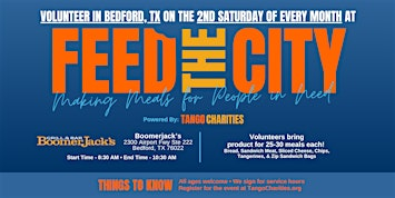 Feed The City Bedford: Making Meals for People In Need | BoomerJack's Grill