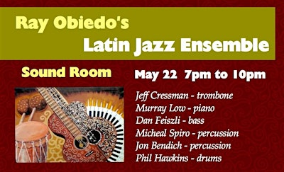 Ray Obiedo Latin Jazz Ensemble | The Sound Room