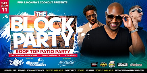 FMP & Momma's Cookout Presents: The Block Party | The Canadian Brewhouse (Kitchener)
