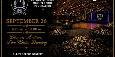 Caldwell Police Mounted Unit Foundation - 2026 Gala | Indian Creek Steakhouse