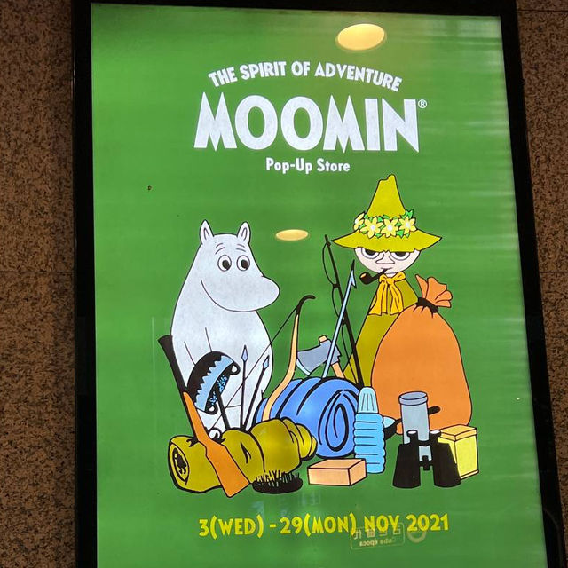 MOOMIN Pop up Store @ 時代廣場