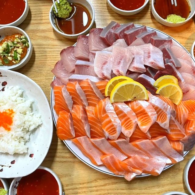 웨이팅 필수인 겨울 제철 방어맛집! 