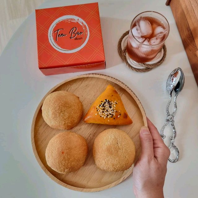 สั่งซาลาเปาฮ่องกงมากินที่บ้าน @ Tem Bao - เต็มเปา 