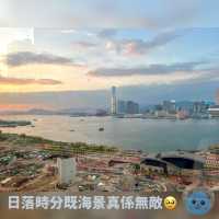 灣仔無敵海景酒店🌊睇日落一百分🌄