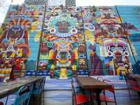 Graffiti wall murals
