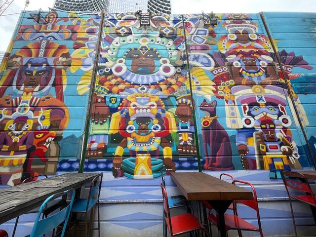 Graffiti wall murals