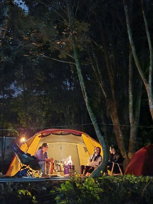 대만의 대표적 관광지에서 캠핑을🏕