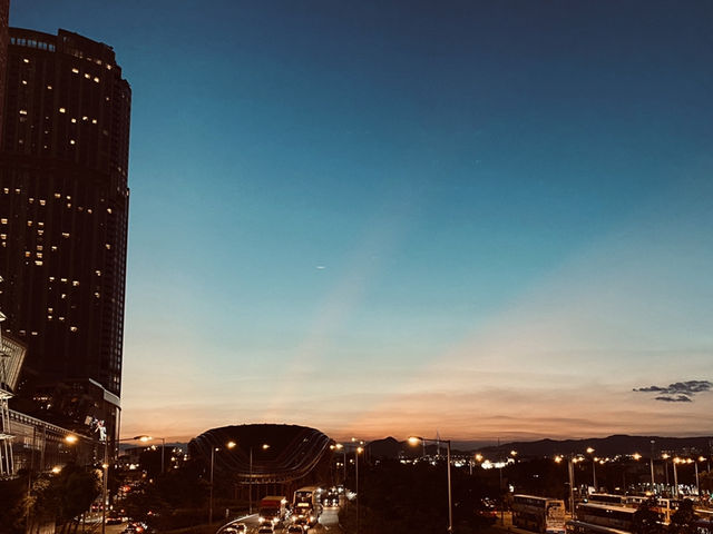 中環碼頭日落靚景