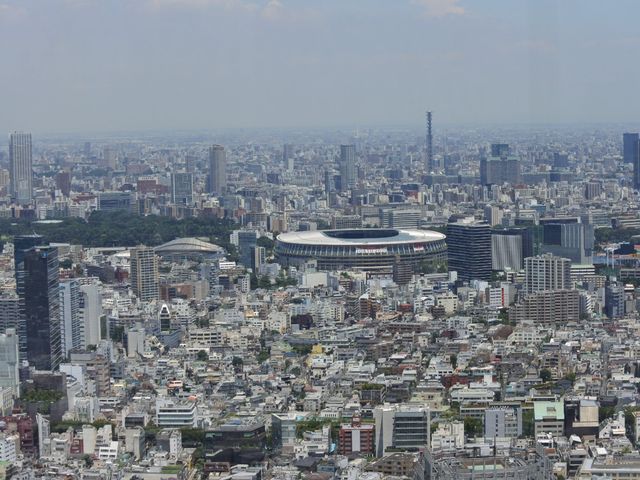 渋谷地上46階の景色