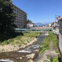 【湯田中駅から渋温泉へ】