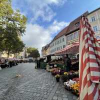 Grüner Markt in Bamberg