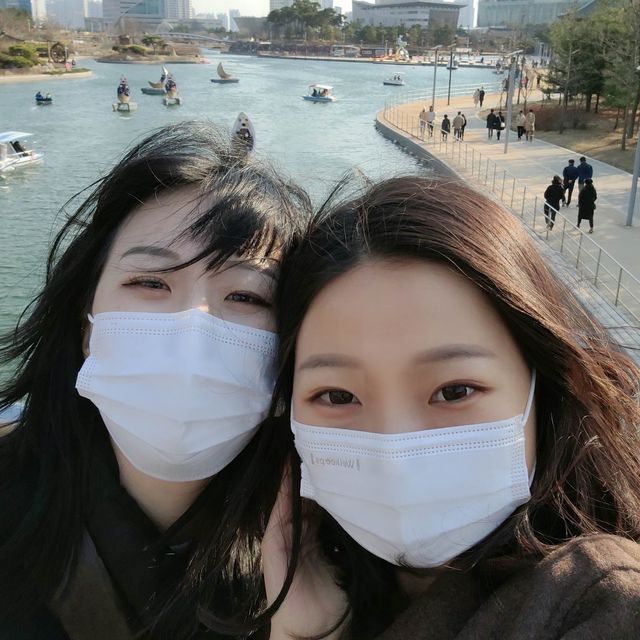 겨울이지만 걷고싶을 때, 송도 센트럴파크