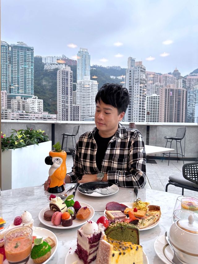 美利酒店「斑斕鳥羽」下午茶自助餐🍰 仲有靚景打卡