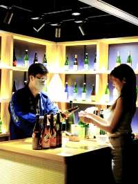 "日本Sake 朱古力配清酒"