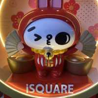 尖沙咀Isquare招財兔迎春擺設
