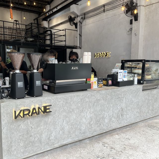 Krane cafe ค่าเฟ่โรงเหล็ก 