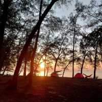 กางเตนท์ ที่หาดวนกร