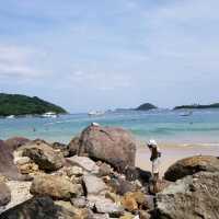 清水灣 第二灘 海水清澈的 沙灘