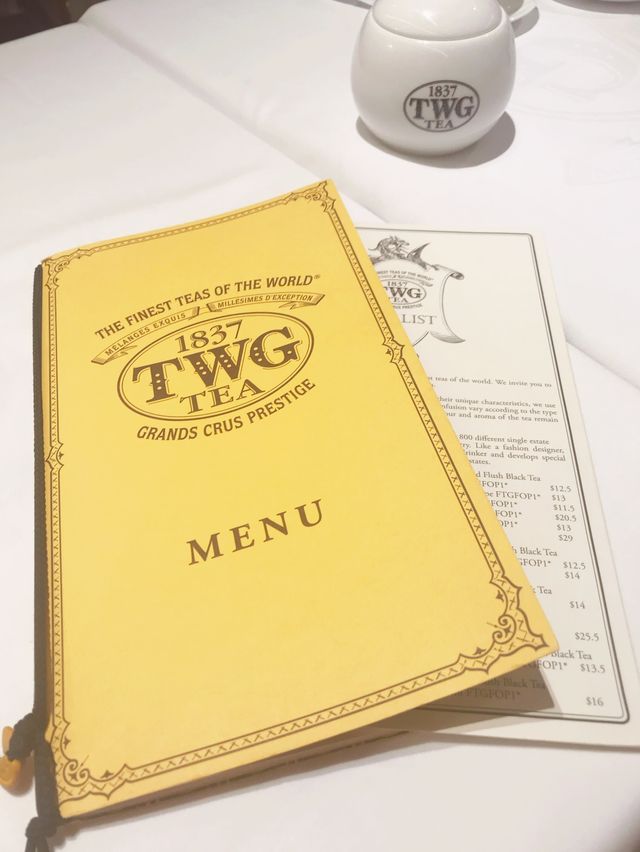 【シンガポール🇸🇬】シンガポール創業のラグジュアリー　ティー☕︎✨
