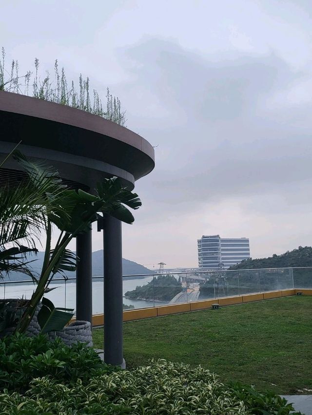 東涌的日落美景新酒吧