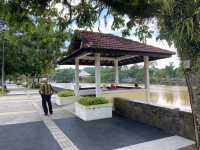 Nice inner-city landscaped park