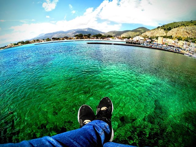 Spaggia di Mondello in Palermo, Italy 🇮🇹