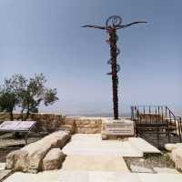 Mount Nebo is an elevated ridge located in Jordan.